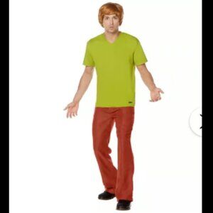 Shaggy Scooby Doo Adult Halloween Costume Cosplay- Spirit Halloween - NEW XL